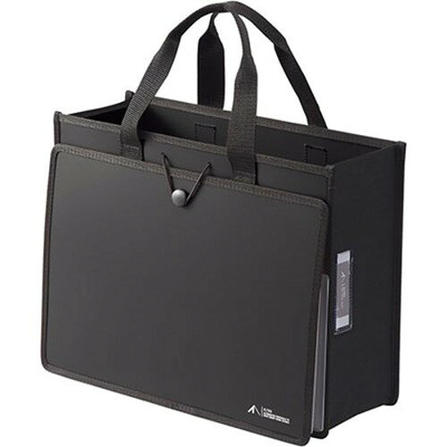【5個セット】 LIHIT LAB. ツールバッグ P.P. A4 ブラツク A-7773-24-BKX5 雑貨(代...