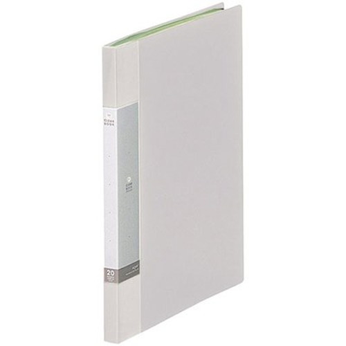 【10個セット】 LIHIT LAB. リクエスト クリヤーブック A4S 20P 白 G3201-0-WHX10 雑貨(代引不可)【送..