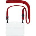 【10個セット】 オープン工業 吊り下げ名札 ダブルフック式 ソフト 赤 OPEN-K-NL-1P-RDX10 雑貨(代引不可)【送料無料】