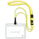 【10個セット】 オープン工業 吊り下げ名札 フック式 ヨコ名刺 レモンイエロー OPEN-K-NL-22P-LEYX10 雑貨(代引不可)