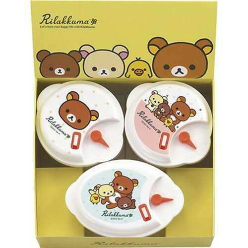 【5セット】 リラックマ 電子レンジ容器3pc C5139045X5 キッチン雑貨(代引不可)【送料無料】