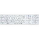 アオテック フルサイズ113キーメンブレンキーボード AOK-AP113WH(2)