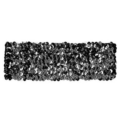 【10セット】 ARTEC メタリックワイドターバン ブラック ATC4737X10 雑貨(代引不可)