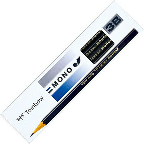 【5セット】 トンボ鉛筆 鉛筆 モノJ 3B 1ダース 12本 Tombow-MONO-J3BX5 雑貨(代引不可)