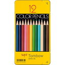 【5セット】 トンボ鉛筆 缶入色鉛筆 12色 NQ Tombow-CB-NQ12CX5 雑貨(代引不可)【送料無料】