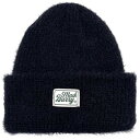 MACK BARRY マクバリー 【BEANIE ビーニー 】 CLASSIC LABEL SOFT CANDY BEANIE ブラック MCBRY70726 帽子(代引不可)【メール便配送】【送料無料】
