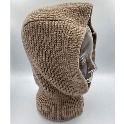 MACK BARRY マクバリー 【BEANIE ビーニー 】 CLASSIC LABEL BALACLAVA ベージュ MCBRY71310 帽子(代引不可)【メール便配送】【送料無料】