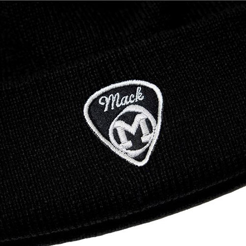 MACK BARRY マクバリー 【BEANIE ビーニー 】 MACK M LOGO PATCH BEANIE MCBRY72317 帽子(代引不可)【メール便配送】【送料無料】