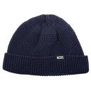 MACK BARRY マクバリー 【BEANIE ビーニー 】 M WATCH CAP ネイビー MCBRY72898 帽子(代引不可)【メール便配送】【送料無料】