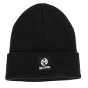 MACK BARRY マクバリー 【BEANIE ビーニー 】 OG LABEL BASIC BEANIE ブラックレーベル MCBRY73017 帽子(代引不可)【メール便配送】【送料無料】