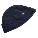 MACK BARRY マクバリー 【BEANIE ビーニー 】 MCBRY DAILY SHORT BEANIE ネイビー MCBRY73109 帽子(代引不可)【メール便配送】【送料無料】