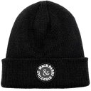 MACK BARRY マクバリー 【BEANIE ビーニー 】 MACK BARRY マクバリー & CIRCLE PATCH BEANIE MCBRY73413 帽子(代引不可)【メール便配送】【送料無料】