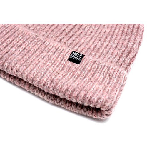 MACK BARRY マクバリー 【BEANIE ビーニー 】 ETERNAL SNOW BEANIE ピンク MCBRY73512 帽子(代引不可)【メール便配送】【送料無料】