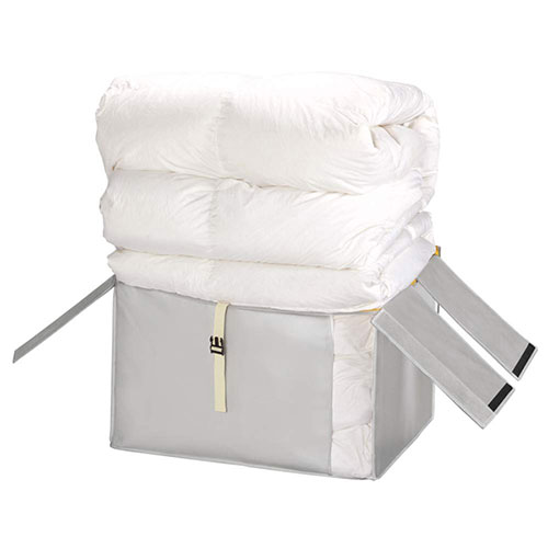 リコメン堂生活館の東和産業 コンパクト優収納アルファ L グレー 85705 インテリア(代引不可)｜アングル2