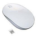 Digio デジオ FLATTY フラッティ 無線 3ボタン BlueLEDマウス ホワイト MUS-RKT153NW パソコン周辺機器(代引不可)【送料無料】(2)