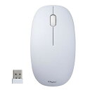 Digio デジオ 2Way電池 無線3ボタン BlueLEDマウス ホワイト MUS-RKT211W パソコン周辺機器(代引不可)(2)