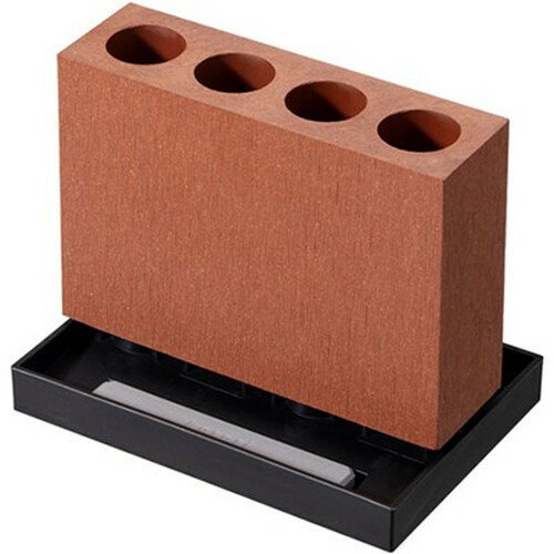 アネスティ karari アンブレラスタンド4本用スリム ブラウン HO2129 インテリア(代引不可)