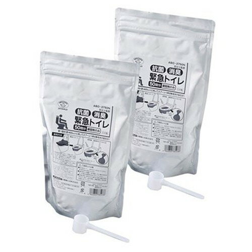 スマイルキッズ 抗菌消臭 緊急トイレ 100回分 凝固剤のみ ABO-27100N 雑貨(代引不可)