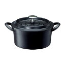 イシガキ産業 ボン・ボネール ココット18cm ブラック 3619 キッチン雑貨(代引不可)【送料無料】