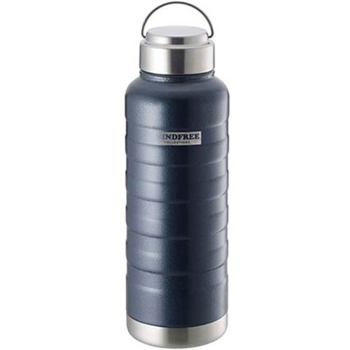 カクセー MINDFREE 【マインドフリー】 ステンレスボトル 1000ml ネイビー MF-10N キッチン雑貨(代引不可)