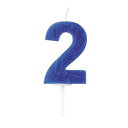 パール金属 ラフィネ バースデー数字キャンドル2 D-6174 雑貨(代引不可)【メール便配送】【送料無料】