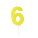 パール金属 ラフィネ バースデー数字キャンドル6 D-6178 キッチン雑貨(代引不可)【メール便配送】【送料無料】