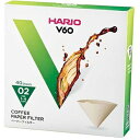 HARIO V60用ペーパーフィルター02M 1~4杯用 40枚入 VCF-02-40M キッチン雑貨(代引不可)