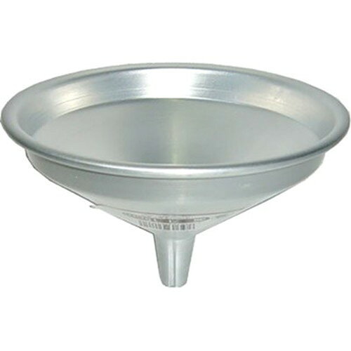 漏斗(上合)15cm特長漏斗(上合)15cm仕様製品サイズ(約):W160×D160×H100mm製品重量(約):51g板厚(約):0.7mm下口径:13mm素材:アルミ生産国:日本メーカー名：前川金属【代引きについて】こちらの商品は、代引きでの出荷は受け付けておりません。【送料について】北海道、沖縄、離島は送料を頂きます。