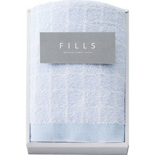 FILLS フェイスタオル ブルー C5089099 雑貨(代引不可)