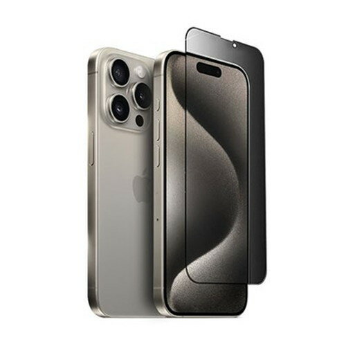 Rakuten - miak ミアック のぞき見防止強化ガラスフィルム for iPhone 15 Pro 2枚入り MA52210i15PR iPhone(代引不可)【メール便配送】【送料無料】