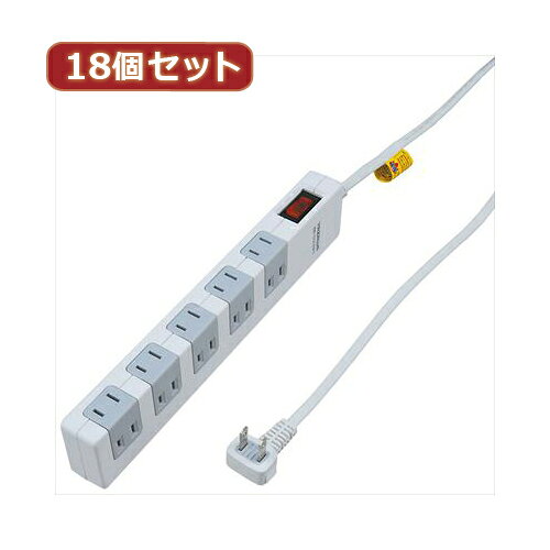 Rakuten - YAZAWA 【18個セット】 雷ガード ブレーカー集中SW付10個口 Y02FSBK1012WHX18 家電 生活家電 その他家電用品【送料無料】