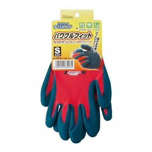 【10セット】 ダンロップホームプロダクツ デジハンド パワフルフィットS レッド MMT89031X10(代引不可)