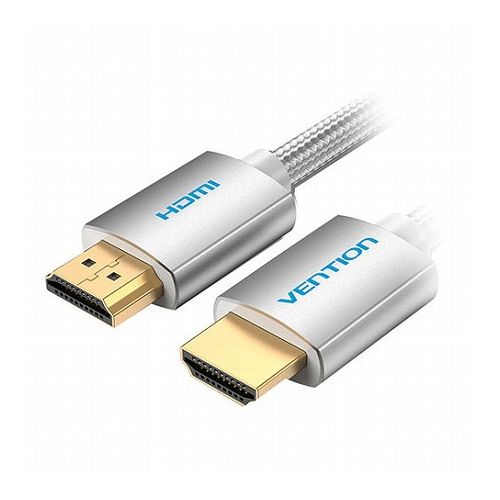 【5本セット】 VENTION HDMIケーブル コットン編み 4K対応 メタルタイプ HDMI 2.0 3m シルバーグレー AA-0942X5(代引不可)【送料無料】