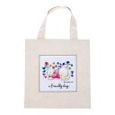 くまのプーさん ハピネスフラワーデイ ミニトートバッグ 約25×26.5cm(持ち手部分含めず) C6030524(代引不可)(4)