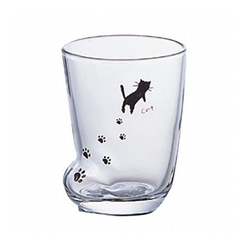 アデリア足跡グラスSねこMMT-6...