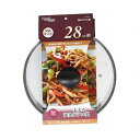 【5セット】 パール金属 クックプラス 強化ガラス蓋28cm用 HC-0262X5(代引不可)【送料無料】