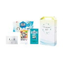 プレミアムギフトセット7 (激落ち超厚流せるトイレクリーナー大判・メラミンスポンジ・鼻セレブポケットティッシュ・ライオンナノックスワンプロ) 22555514(...