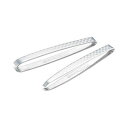 郷技 市松模様毛抜き ペアセット 幅広(全長約75×5.5mm)・先細(全長約75×2.5mm)×各1 日本製 22526404(代引不可)