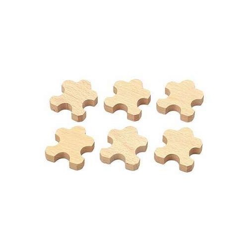 【5個セット】 ARTEC 木製バランスマスコット 無着色 ATC21694X5