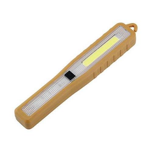 【5個セット】 セーブ・インダストリー COBスリムワークライト カーキ 3×2.2×17cm C6142535X5【送料無..