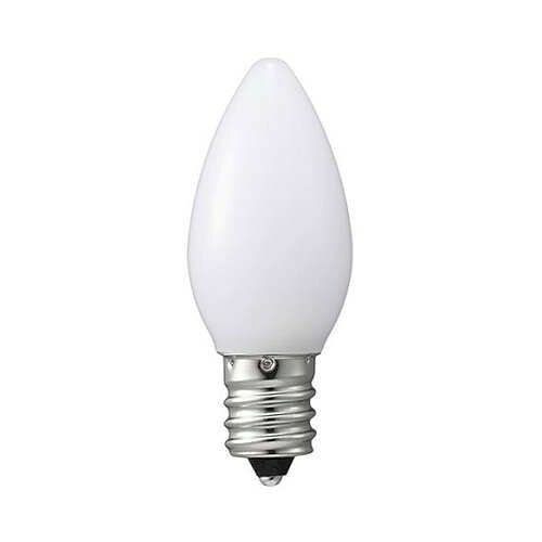 Other - 【20個セット】 YAZAWA LEDローソク球電球色 E12 ホワイト LDC1LG20E12WX20【送料無料】