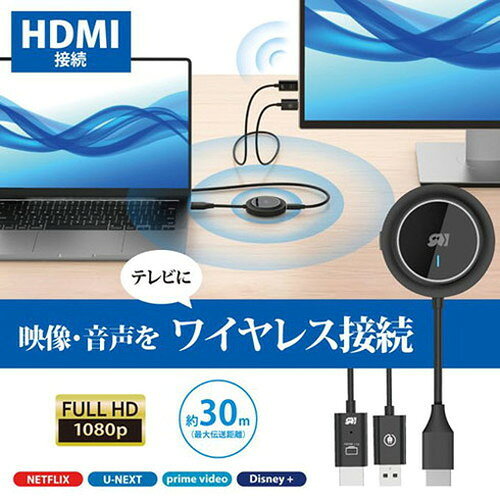 リコメン堂生活館のラトックシステム ワイヤレスHDMI送受信機(HDMI to HDMI) 映像・音声をテレビに無線出力 RS-WLHD1【送料無料】｜アングル2