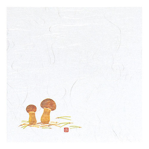 ヤマコー 用美 業務用 4寸雲竜敷紙 まつたけ (100枚入) yamaco64423(代引不可)