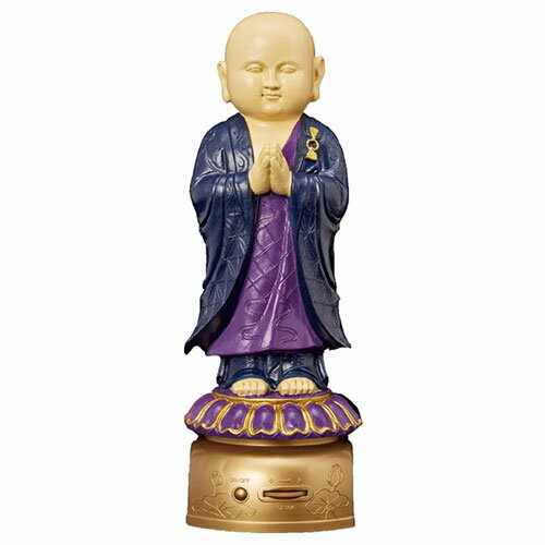 サンスマイル 我が家のお坊さん 法衣タイプ 日蓮宗 お経を唱える可愛いお坊さん人形 SNSM-76830(代引不可)【送料無料】