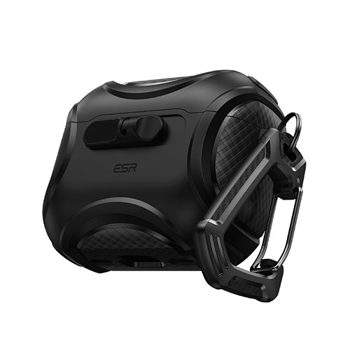 ESR Cyber MagSafe対応フリックロックケース for AirPods Pro 3 ブラック ES28013APP3(代引不可)【送料無料】
