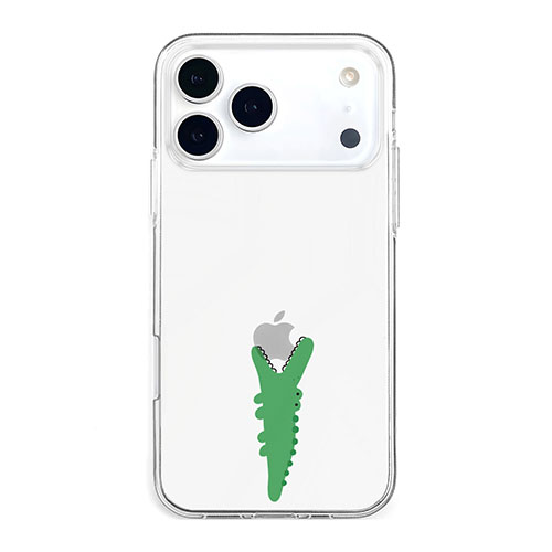 乐天商城 - AKAN ソフトクリアケース for iPhone 17 Pro Max モグモグ ワニ AK27759i17PM(代引不可)【送料無料】