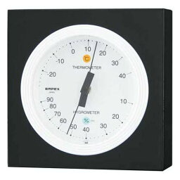 EMPEX 温度・湿度計 MONO 温度・湿度計 MN-4821 ホワイト【送料無料】