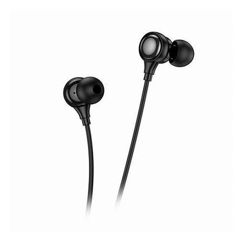 Inner Ear Type - 【5個セット】 hoco. M116 Type-Cイヤホン 高音質デジタル接続&快適な通話 高感度マイクと多機能ボタン付き ブラック M116-TC-BKX5(代引不可)【送料無料】