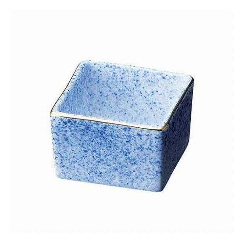 【10個セット】 ヤマコー 用美 業務用 陶器・角型珍味入 吹墨 yamaco26618X10(代引不可)