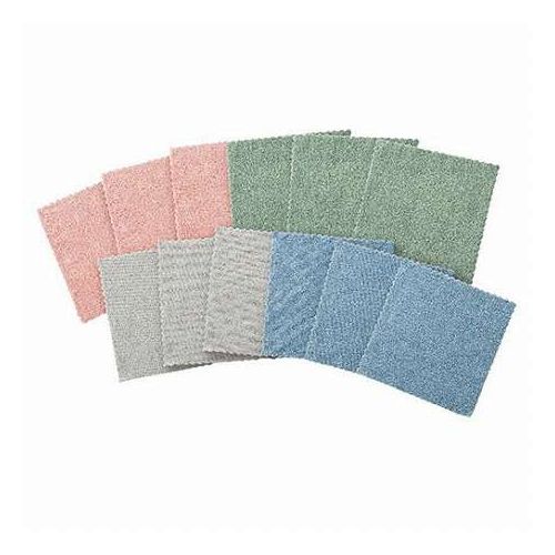 Cleaning Goods - 【12枚組×10セット】 ティッシュみたいなお掃除クロス 洗って繰り返し使えるマイクロファイバー SP-35705X10(代引不可)【送料無料】